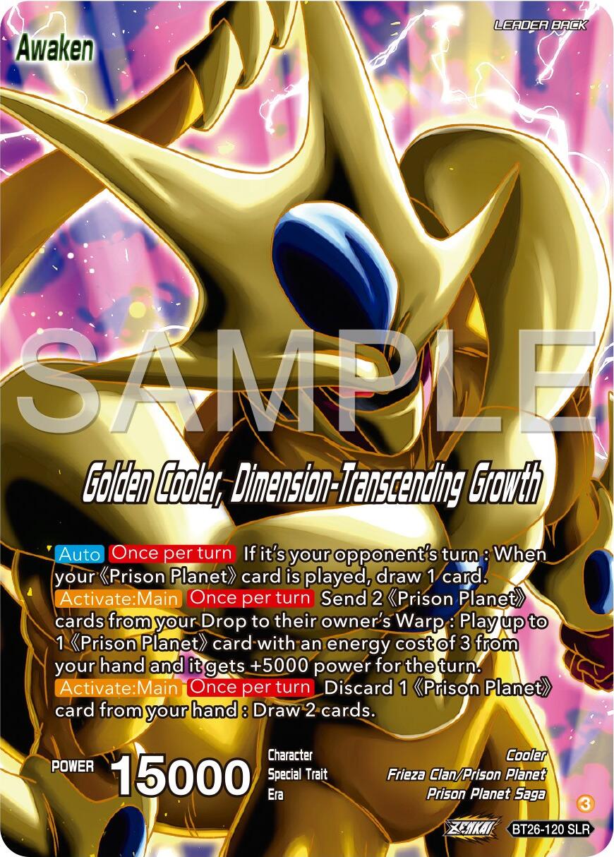 Cool // Golden Cooler, Dimension-Transcending Growth (Alternate Art) (BT26-120) [Ultimate Advent] | Odin's Place