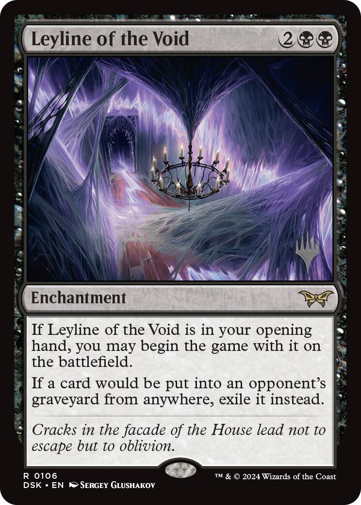 Leyline of the Void (Promo Pack) [Duskmourn: House of Horror Promos] | Odin's Place
