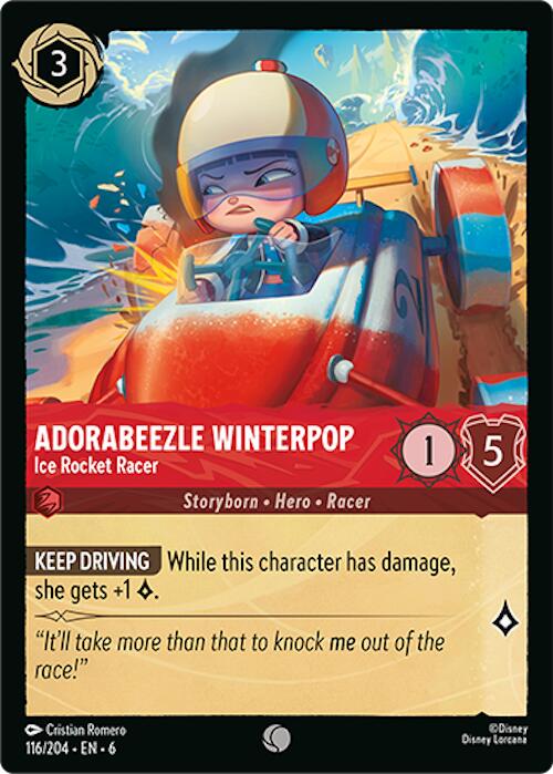 Adorabeezle Winterpop - Ice Rocket Racer (116/204) [Azurite Sea] | Odin's Place