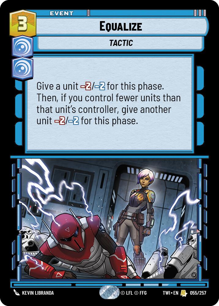 Equalize (055/257) (055/257) [Twilight of the Republic] | Odin's Place