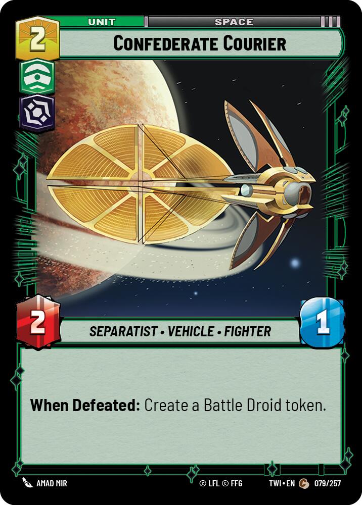 Confederate Courier (079/257) (079/257) [Twilight of the Republic] | Odin's Place