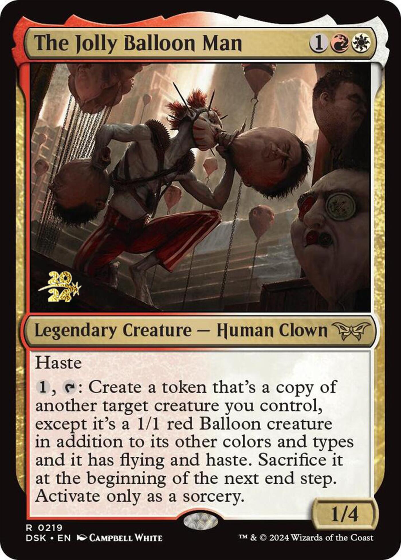The Jolly Balloon Man [Duskmourn: House of Horror Prerelease Promos] | Odin's Place