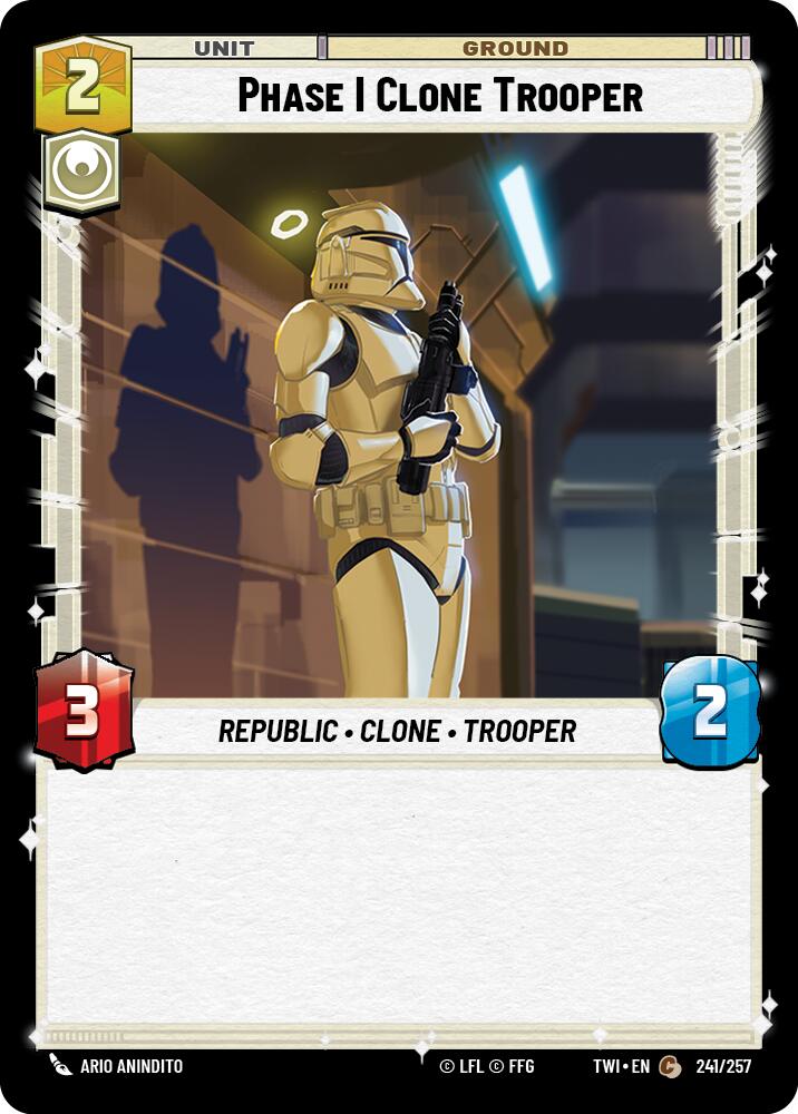 Phase I Clone Trooper (241/257) (241/257) [Twilight of the Republic] | Odin's Place