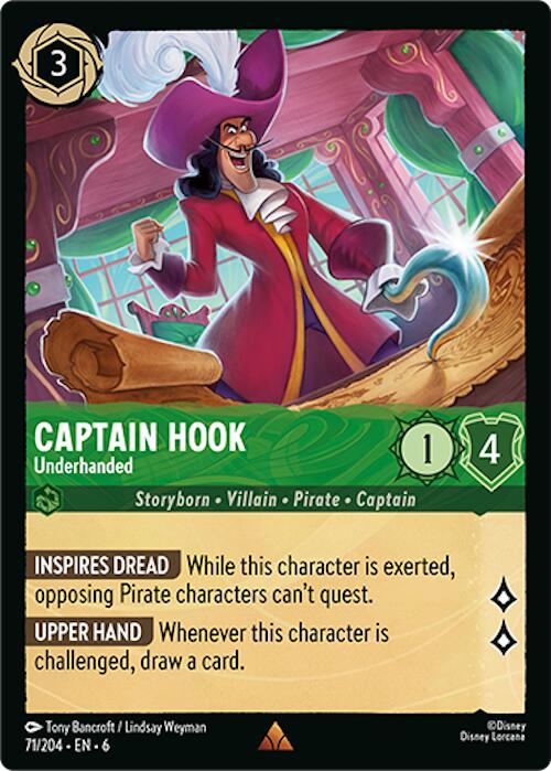 Captain Hook - Underhanded (71/204) [Azurite Sea] | Odin's Place