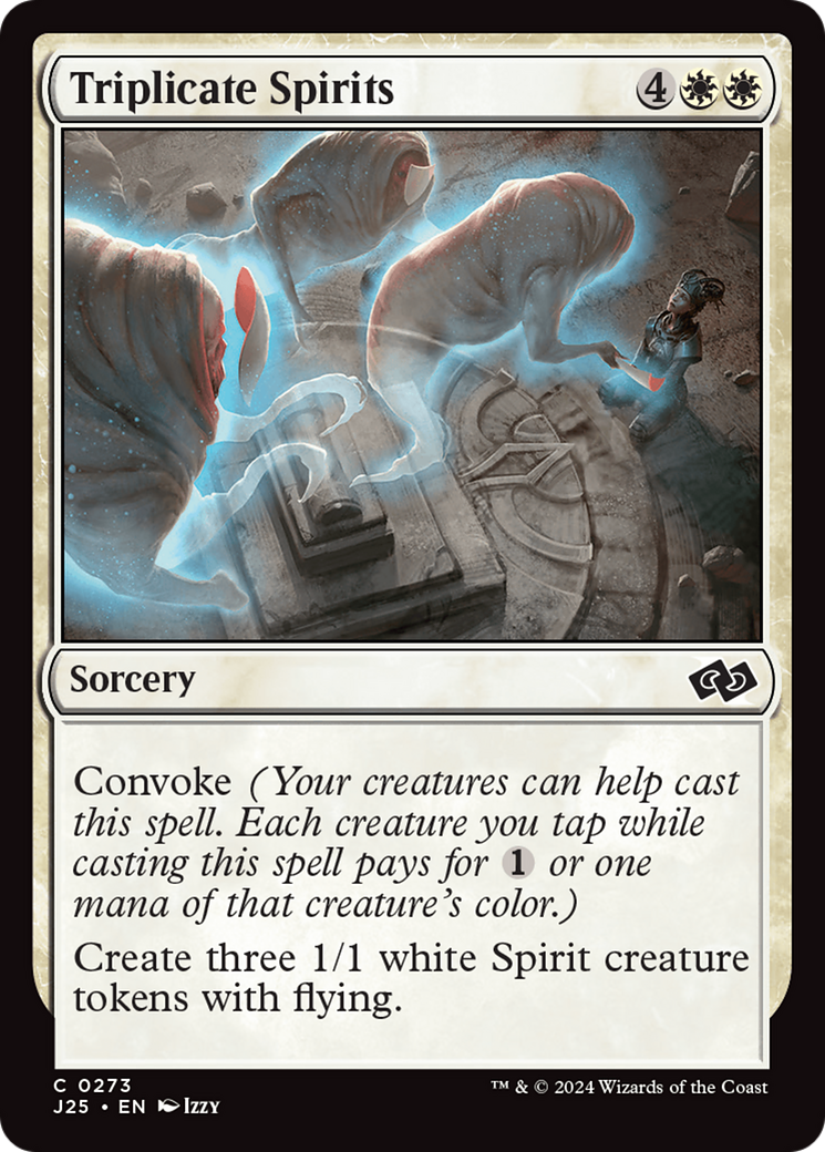 Triplicate Spirits [Foundations Jumpstart] | Odin's Place