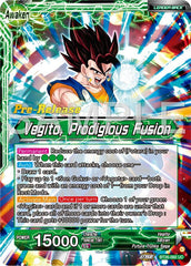 Son Goku & Vegeta // Vegito, Prodigious Fusion (BT26-060) [Ultimate Advent Prerelease Promos] | Odin's Place