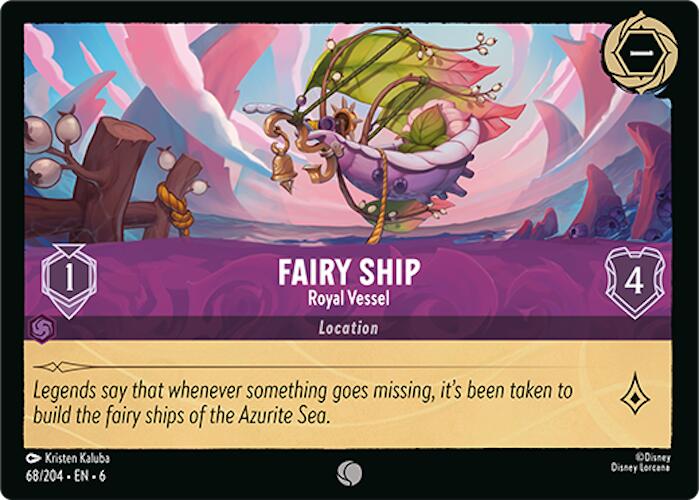 Fairy Ship - Royal Vessel (68/204) [Azurite Sea] | Odin's Place