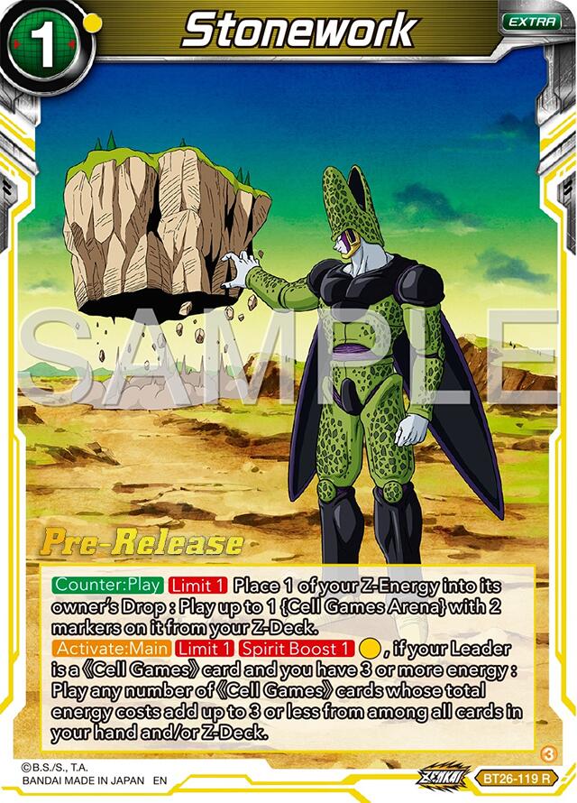 Stonework (BT26-119) [Ultimate Advent Prerelease Promos] | Odin's Place