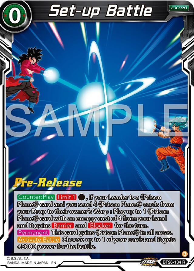 Set-up Battle (BT26-134) [Ultimate Advent Prerelease Promos] | Odin's Place