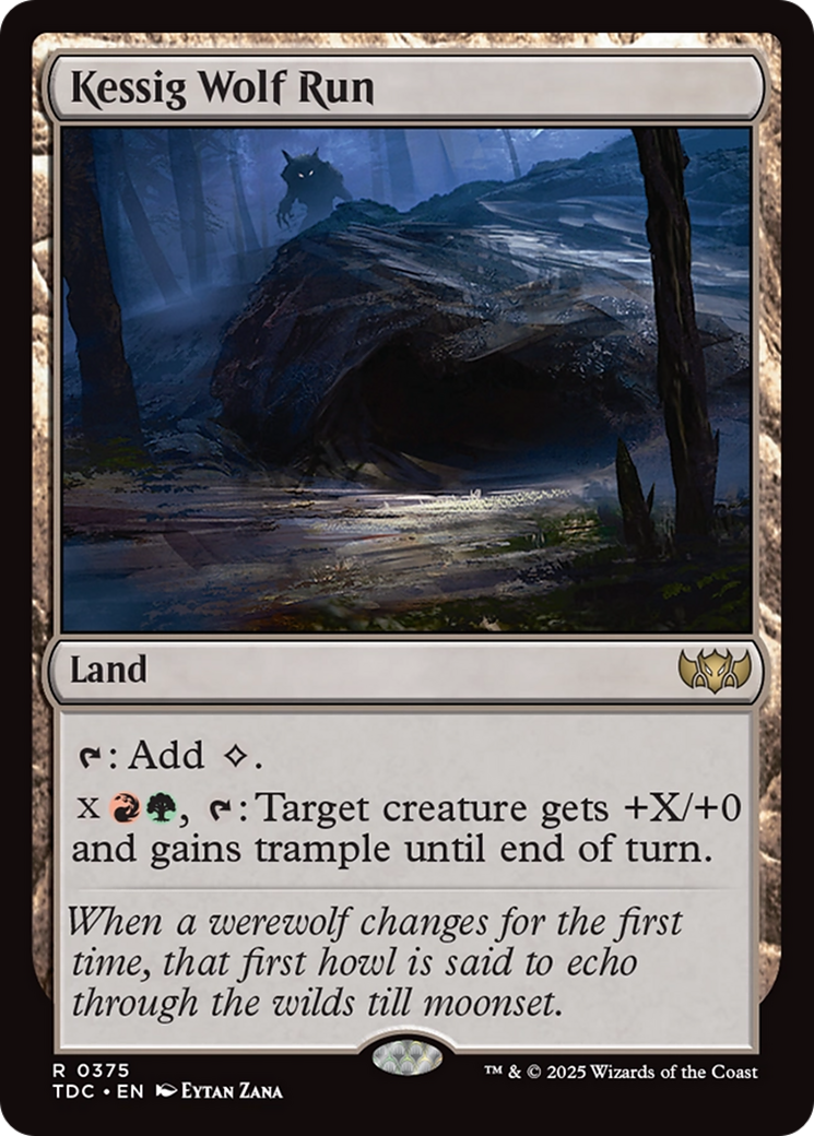 Kessig Wolf Run [Tarkir: Dragonstorm Commander] | Odin's Place