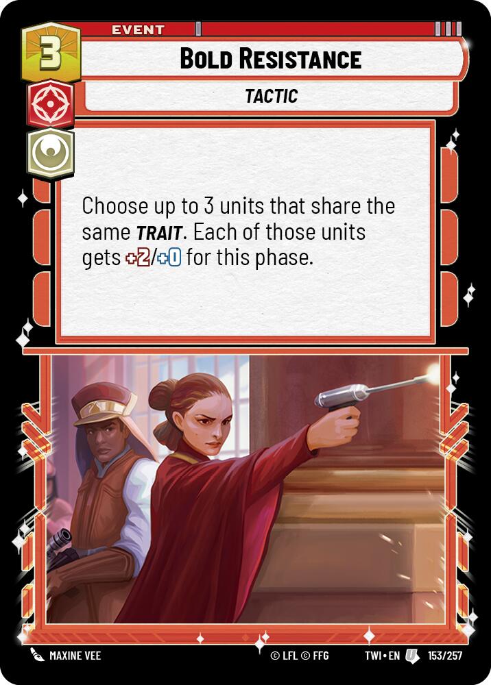 Bold Resistance (153/257) (153/257) [Twilight of the Republic] | Odin's Place