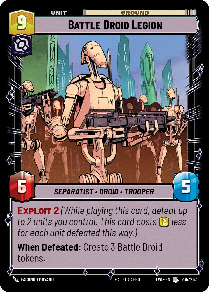 Battle Droid Legion (235/257) (235/257) [Twilight of the Republic] | Odin's Place