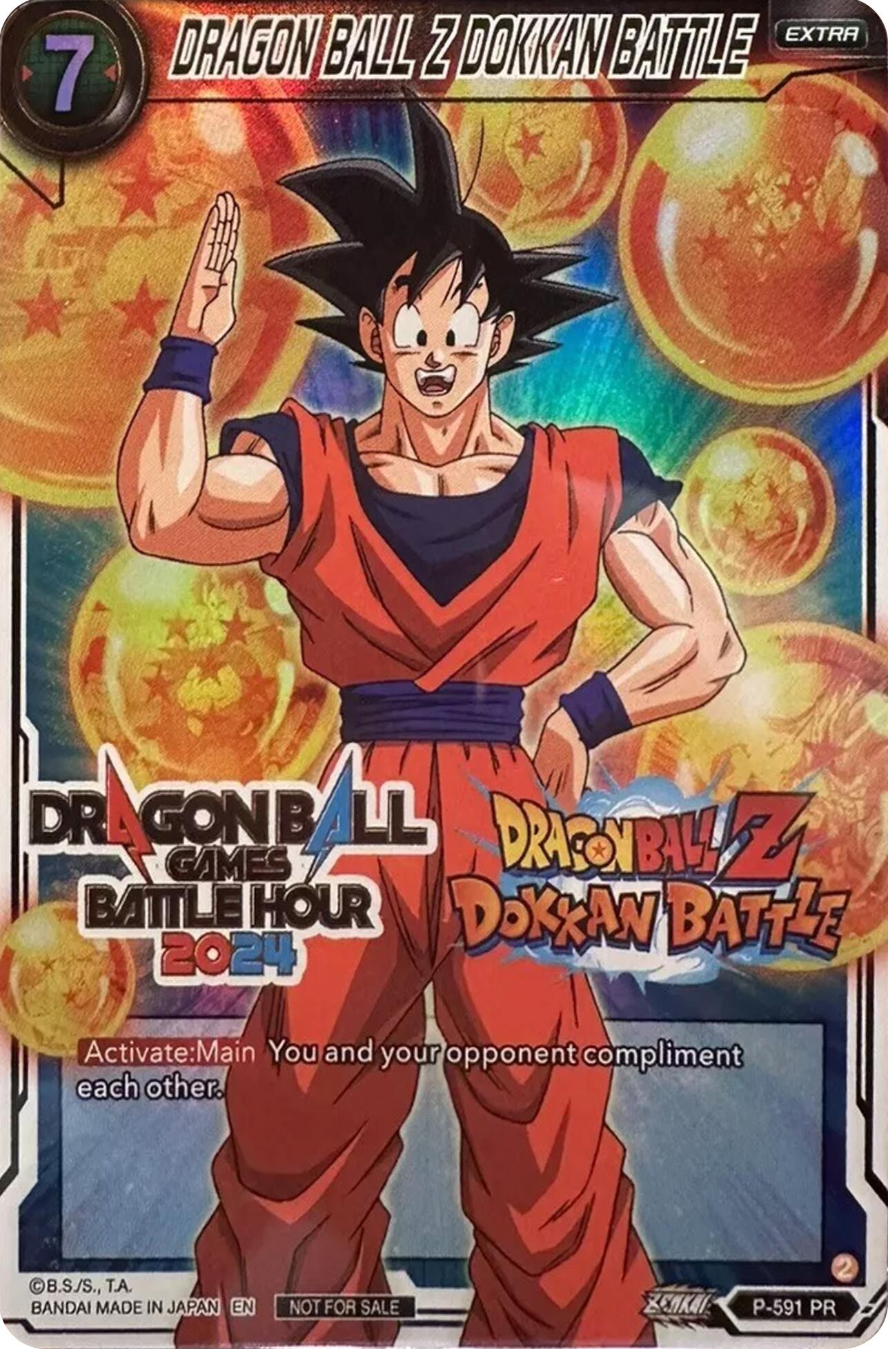 DRAGON BALL Z DOKKAN BATTLE (Dragon Ball Games Battle Hour 2024 Promo Card Set) (P-591) [Promotion Cards] | Odin's Place