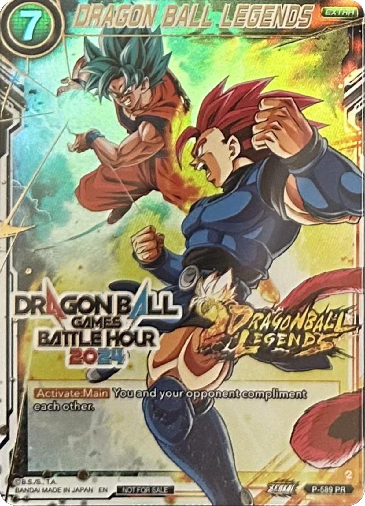 DRAGON BALL LEGENDS (Dragon Ball Games Battle Hour 2024 Promo Card Set) (P-589) [Promotion Cards] | Odin's Place