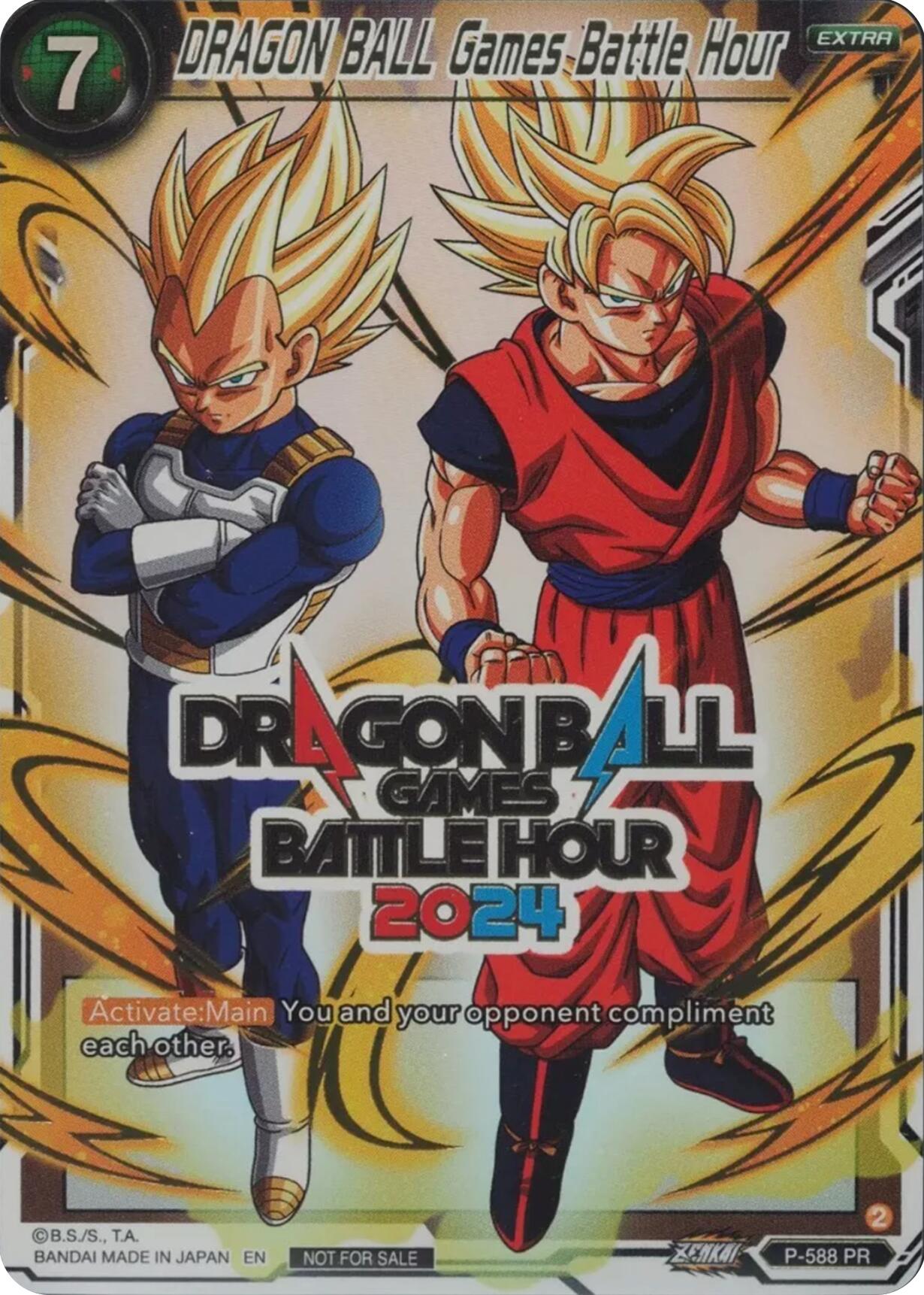 DRAGON BALL Games Battle Hour (Dragon Ball Games Battle Hour 2024 Promo Card Set) (P-588) [Promotion Cards] | Odin's Place