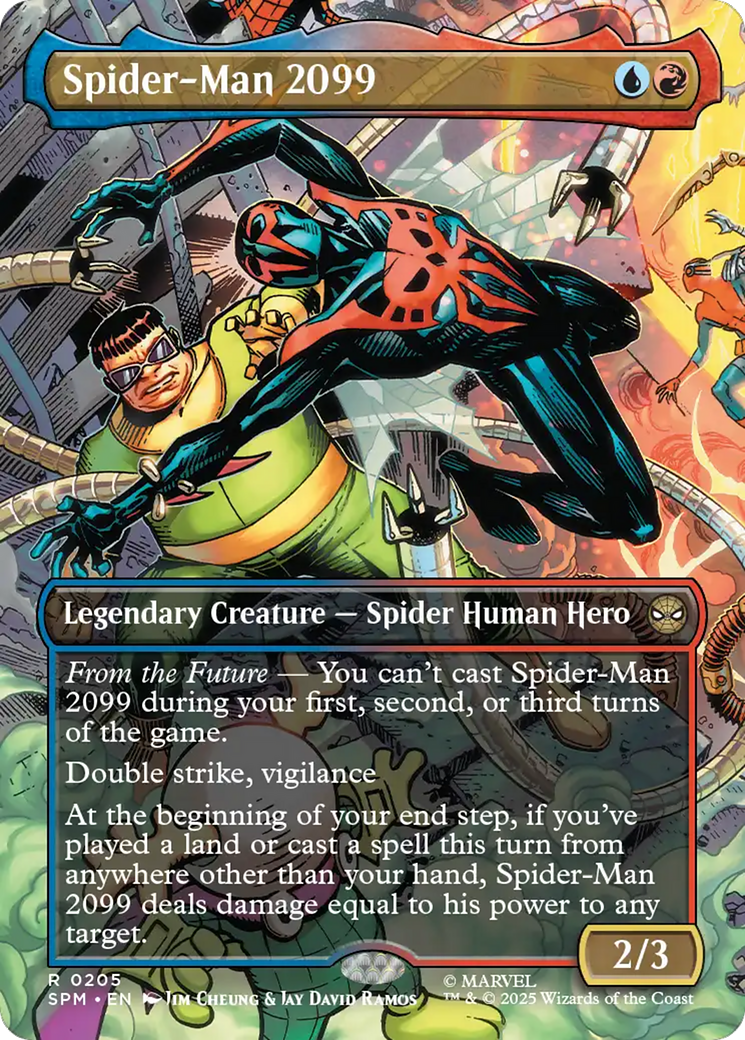 Spider-Man 2099 (0205) (Borderless) [Marvel's Spider-Man] | Odin's Place