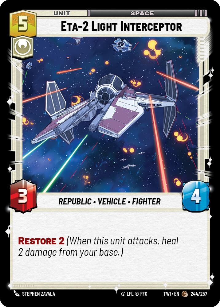 ETA-2 Light Interceptor (244/257) (244/257) [Twilight of the Republic] | Odin's Place