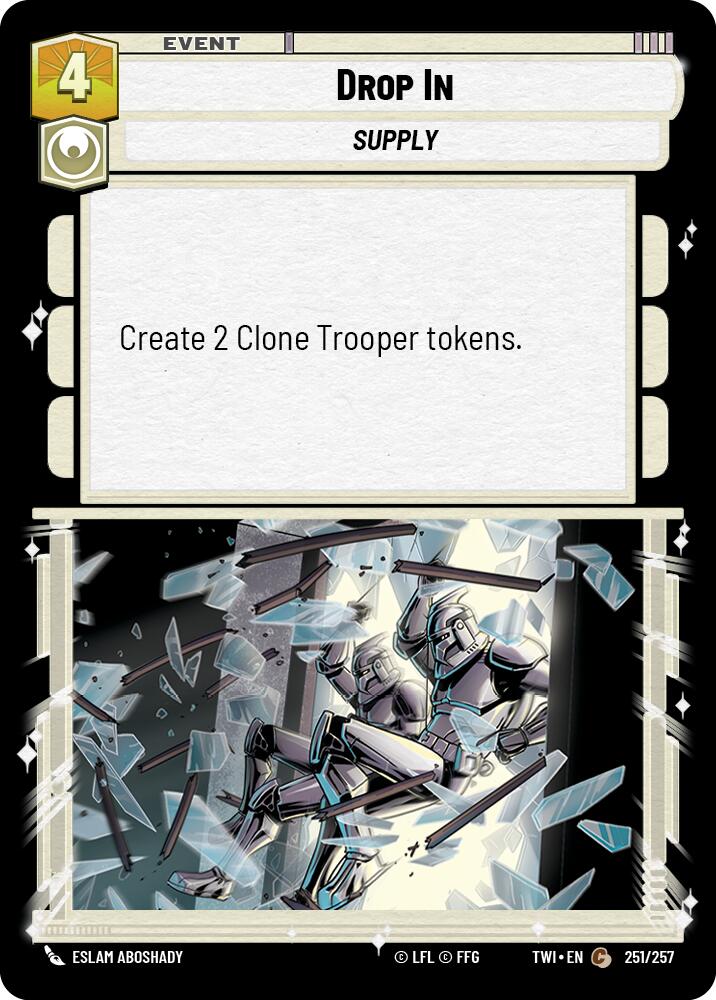 Drop In (251/257) (251/257) [Twilight of the Republic] | Odin's Place