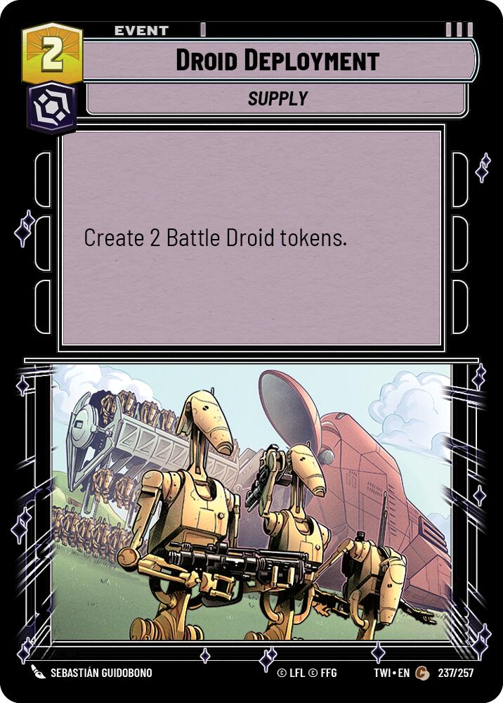 Droid Deployment (237/257) (237/257) [Twilight of the Republic] | Odin's Place