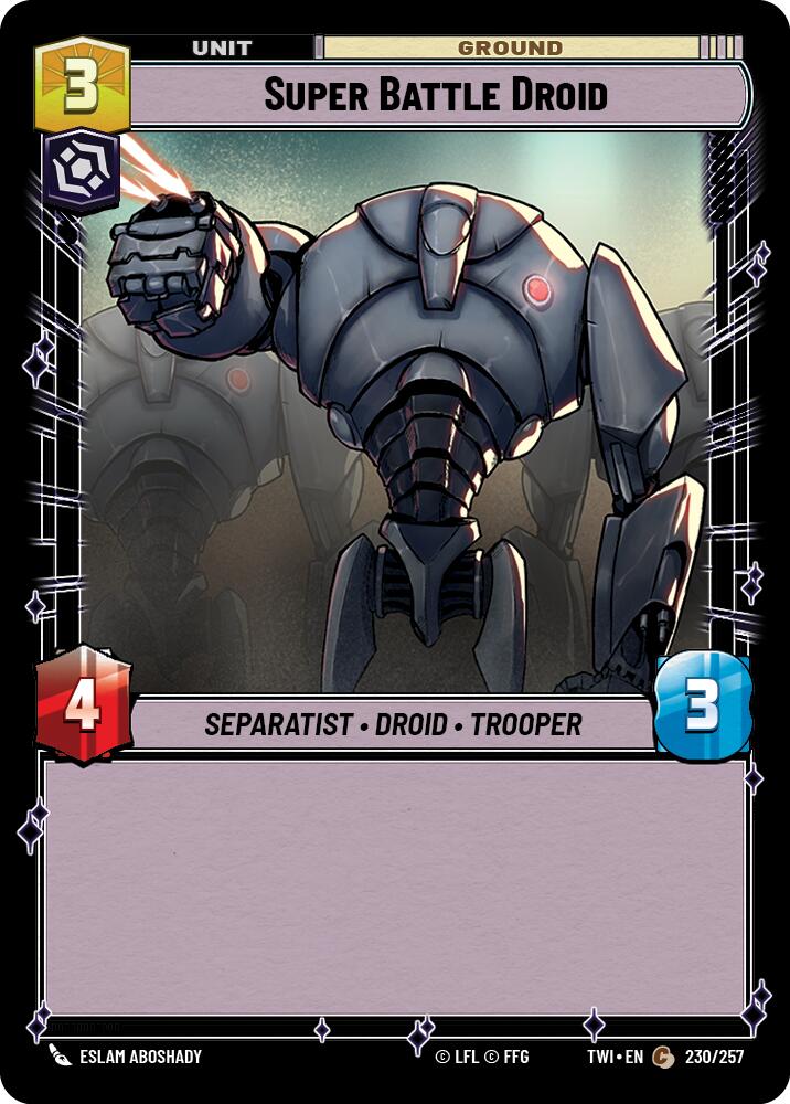 Super Battle Droid (230/257) (230/257) [Twilight of the Republic] | Odin's Place