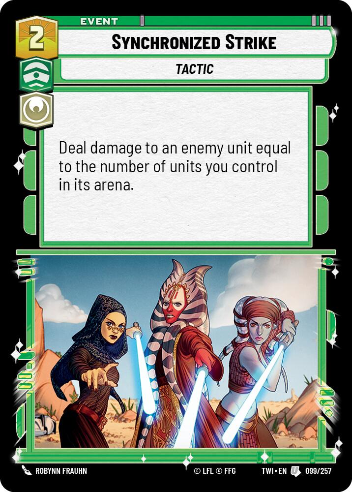 Synchronized Strike (099/257) (099/257) [Twilight of the Republic] | Odin's Place