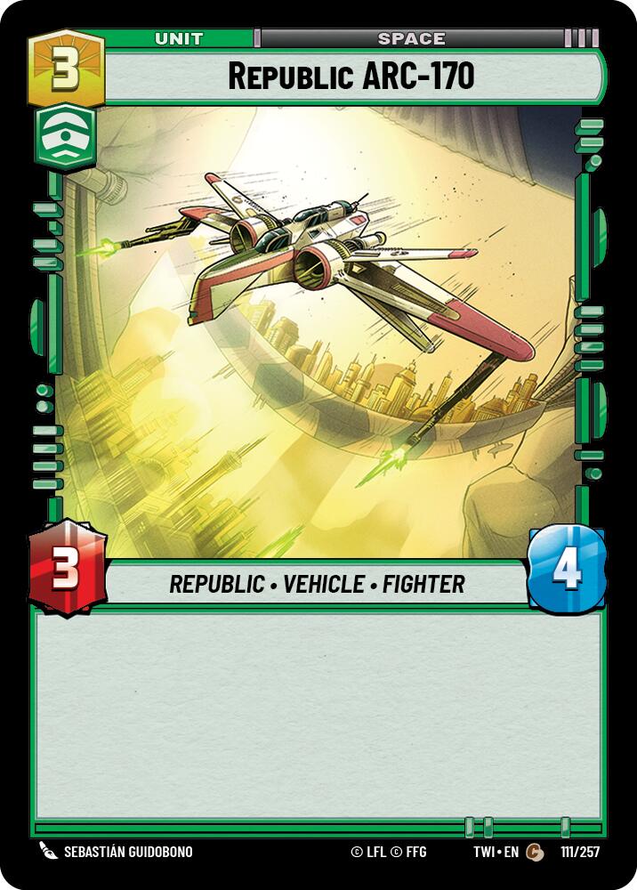 Republic ARC-170 (111/257) (111/257) [Twilight of the Republic] | Odin's Place