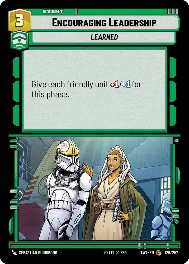 Encouraging Leadership (126/257) (126/257) [Twilight of the Republic] | Odin's Place