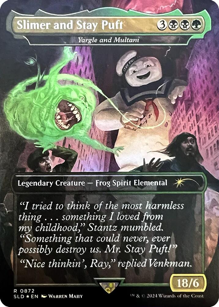 Slimer and Stay Puft - Yargle and Multani [Secret Lair Drop Series] | Odin's Place