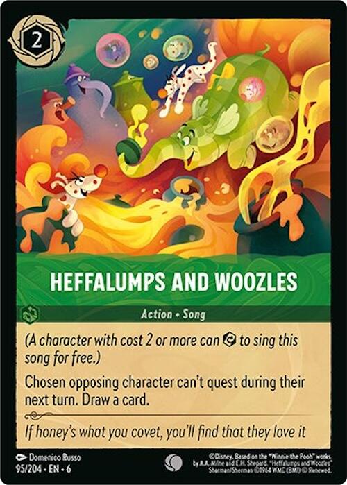 Heffalumps and Woozles (95/204) [Azurite Sea] | Odin's Place