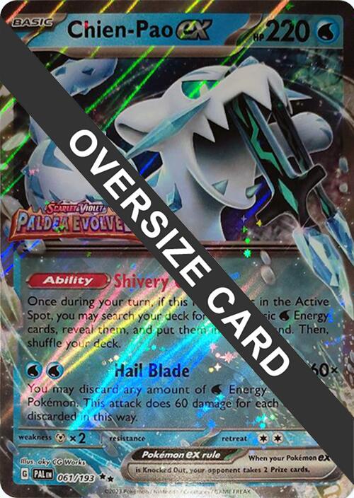 Chien-Pao ex (061/193) (Jumbo) [Scarlet & Violet: Black Star Promos] | Odin's Place