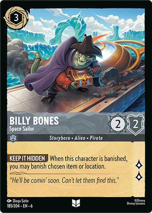 Billy Bones - Space Sailor (185/204) [Azurite Sea] | Odin's Place
