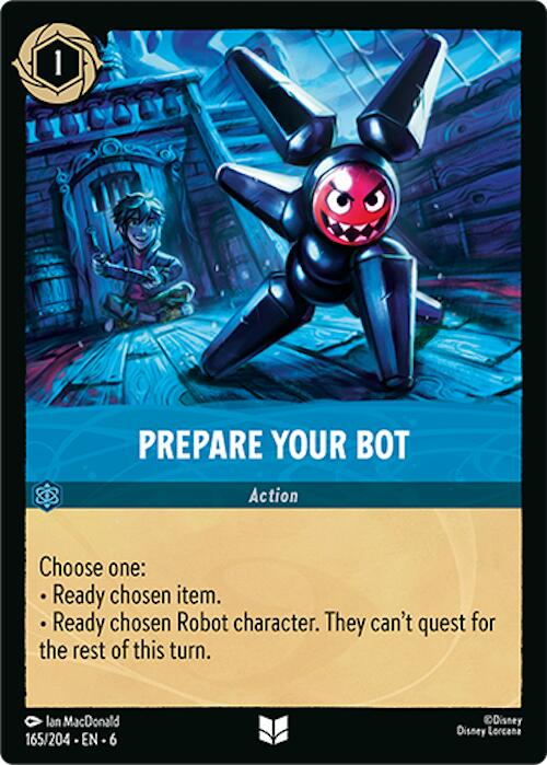 Prepare Your Bot (165/204) [Azurite Sea] | Odin's Place