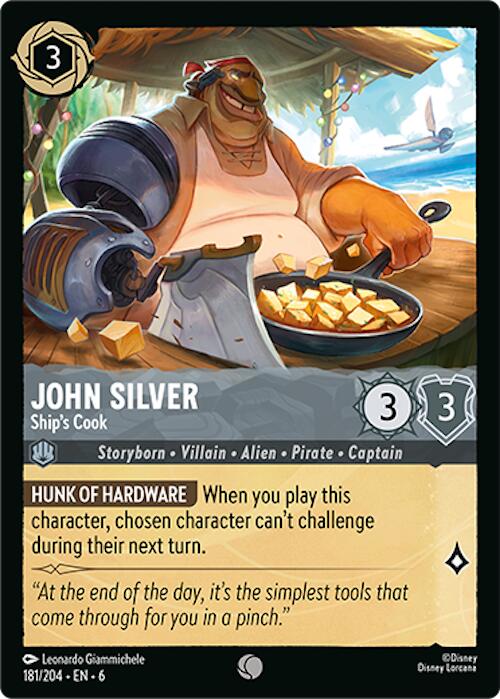 John Silver - Ship's Cook (181/204) [Azurite Sea] | Odin's Place