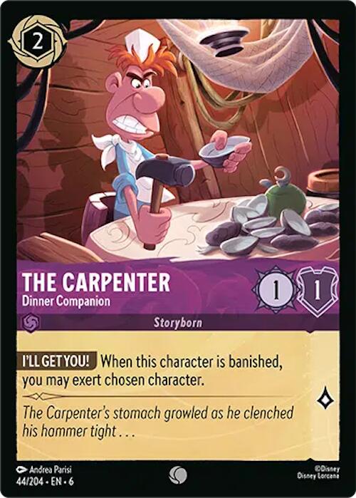 The Carpenter - Dinner Companion (44/204) [Azurite Sea] | Odin's Place
