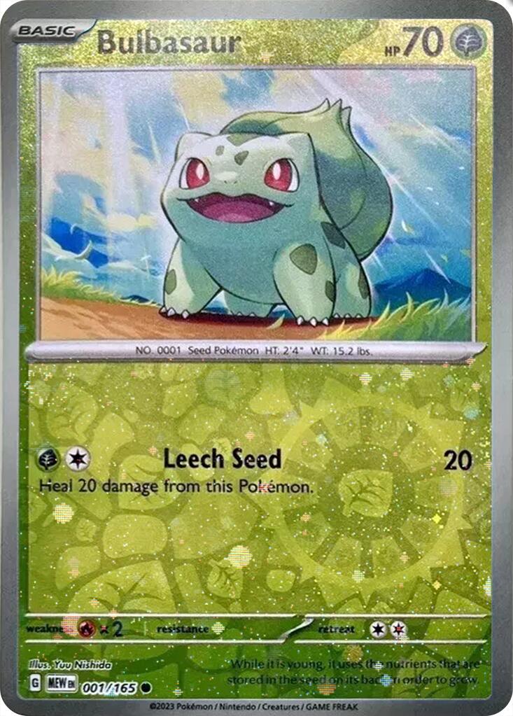Bulbasaur (001/165) (Cosmos Holo) (Costco Exclusive) [Miscellaneous Cards] | Odin's Place