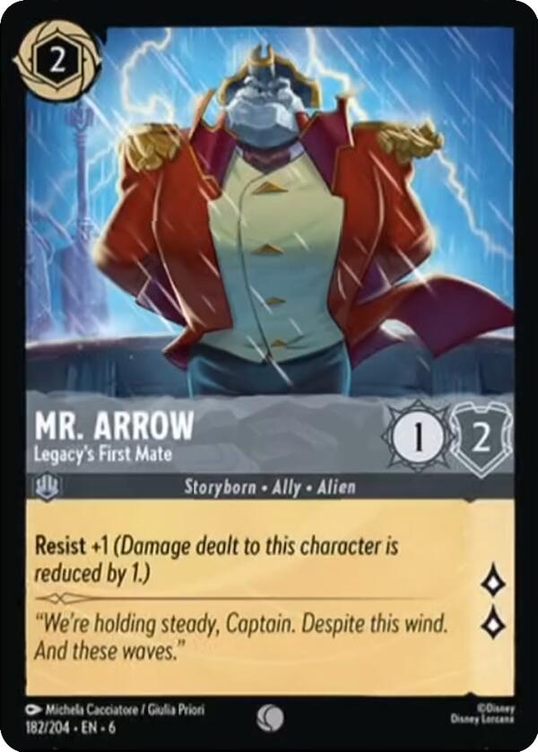 Mr. Arrow - Legacy's First Mate (182/204) [Azurite Sea] | Odin's Place