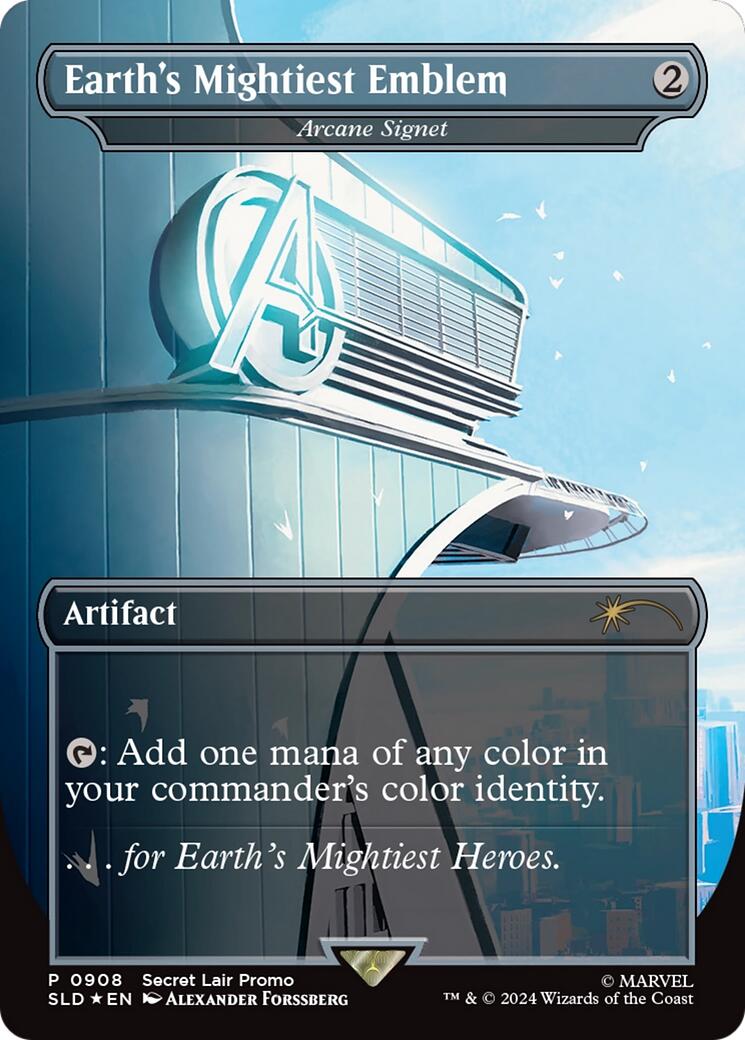 Earth's Mightiest Emblem - Arcane Signet [Secret Lair Drop Series] | Odin's Place