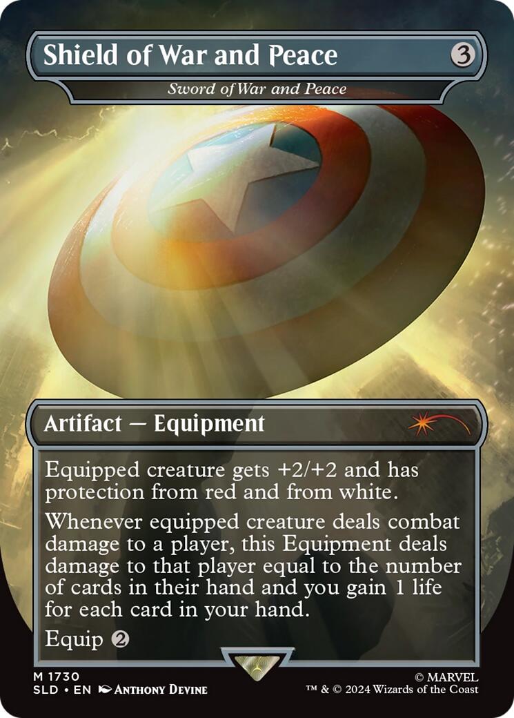 Shield of War and Peace - Sword of War and Peace [Secret Lair Drop Series] | Odin's Place