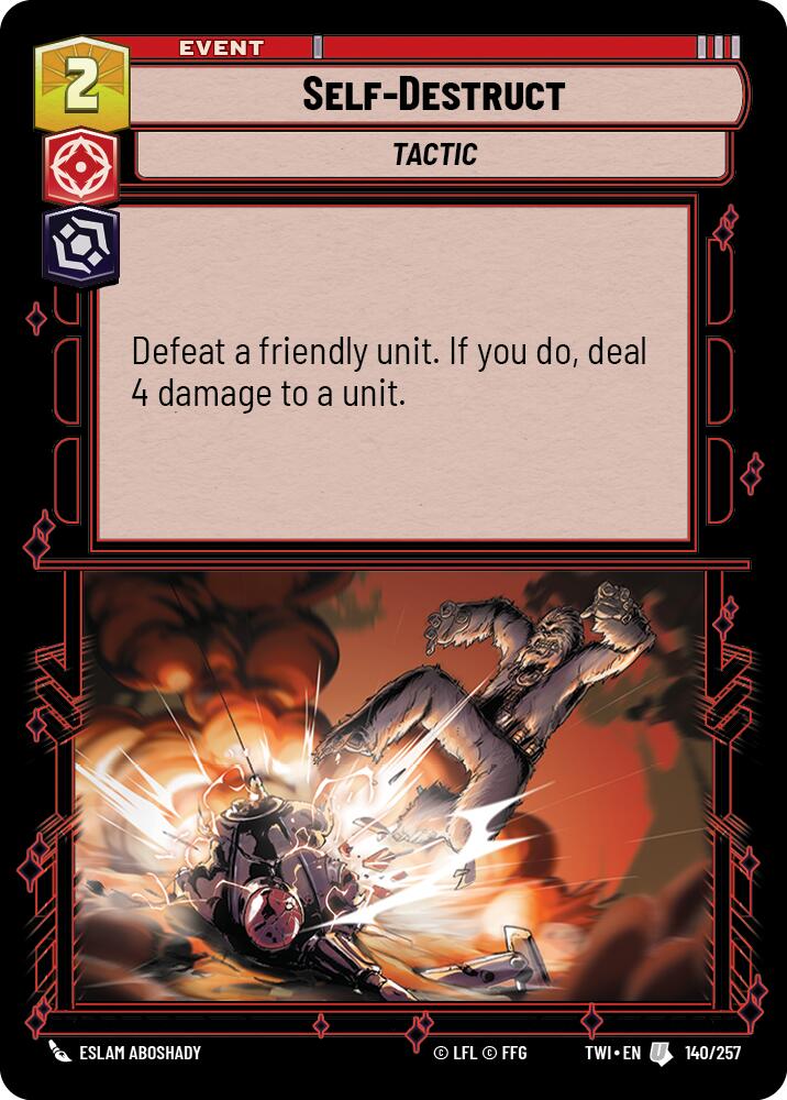 Self-Destruct (140/257) (140/257) [Twilight of the Republic] | Odin's Place