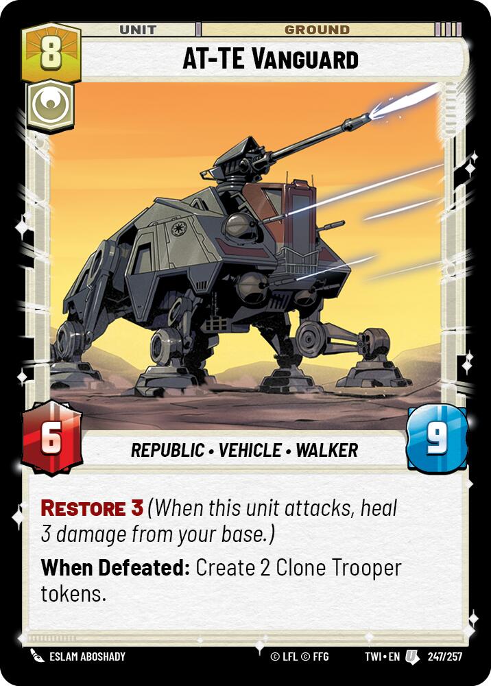 AT-TE Vanguard (247/257) (247/257) [Twilight of the Republic] | Odin's Place