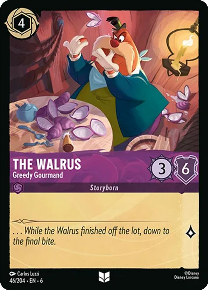 The Walrus - Greedy Gourmand (46/204) [Azurite Sea] | Odin's Place