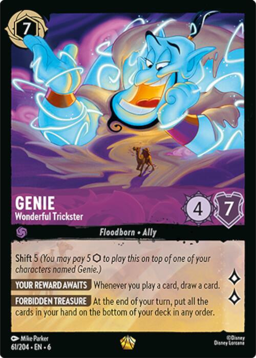 Genie - Wonderful Trickster (61/204) [Azurite Sea] | Odin's Place