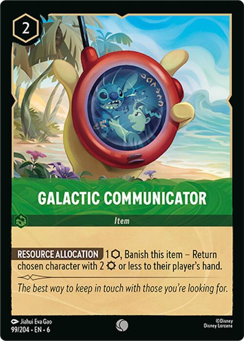 Galactic Communicator (99/204) [Azurite Sea] | Odin's Place