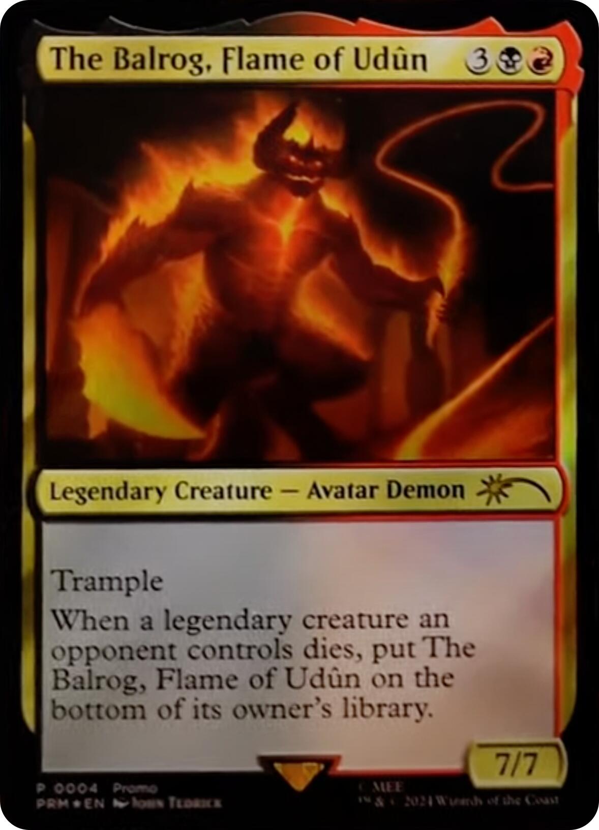 The Balrog, Flame of Udun [Resale Promos] | Odin's Place