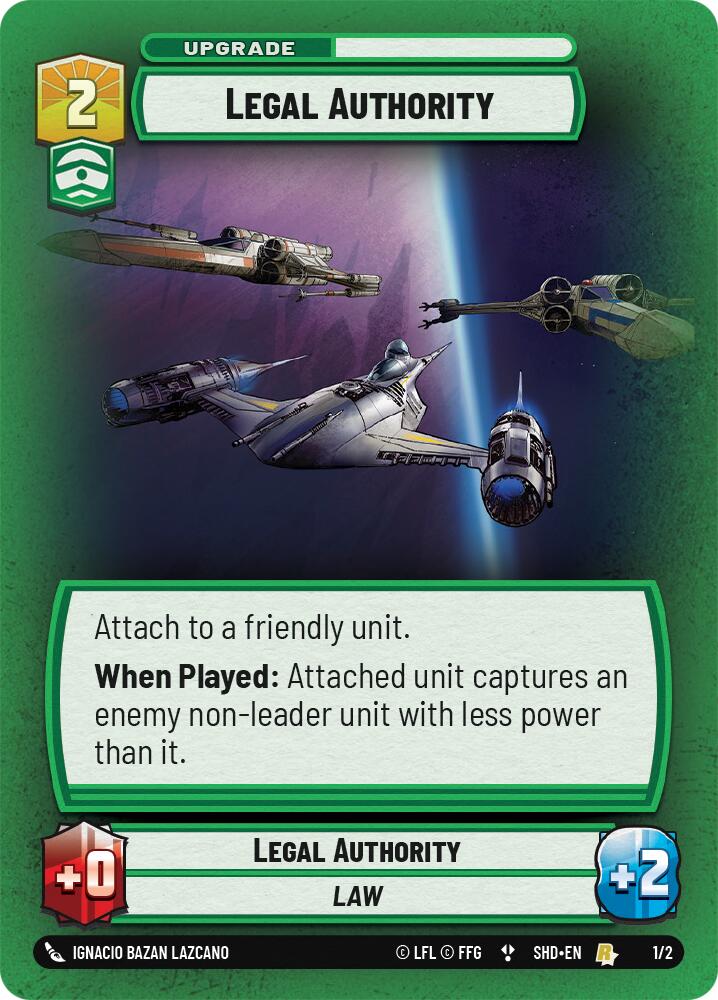 Legal Authority (1/2) (1/2) [Store Showdown Promos] | Odin's Place