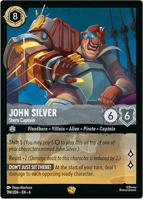 John Silver - Stern Captain (194/204) [Azurite Sea] | Odin's Place