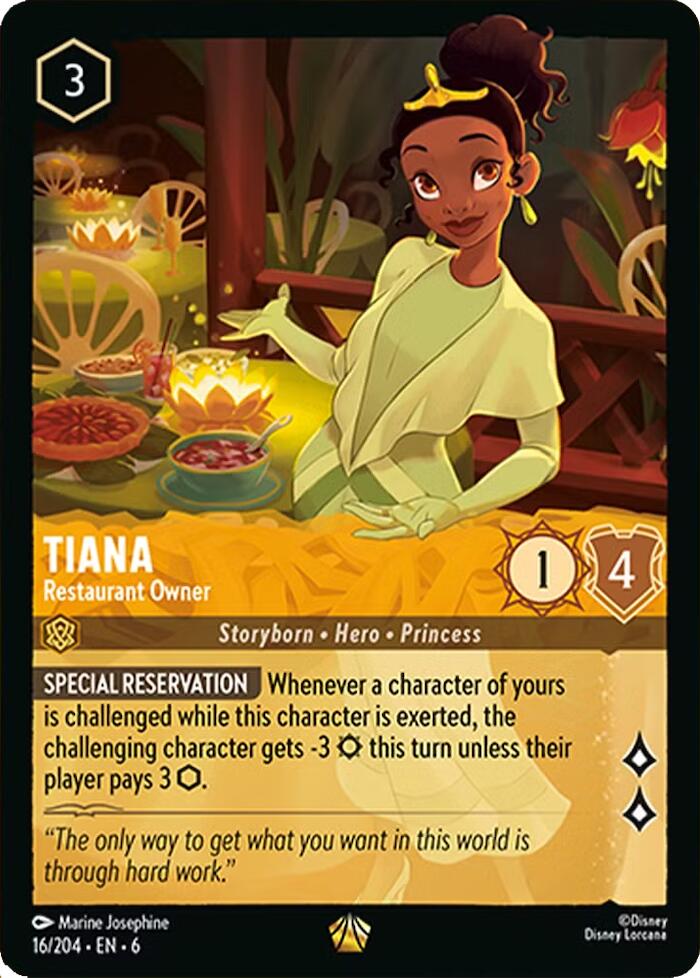 Tiana - Restaurant Owner (16/204) [Azurite Sea] | Odin's Place