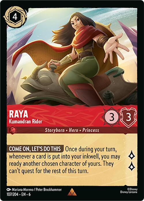 Raya - Kumandran Rider (107/204) [Azurite Sea] | Odin's Place