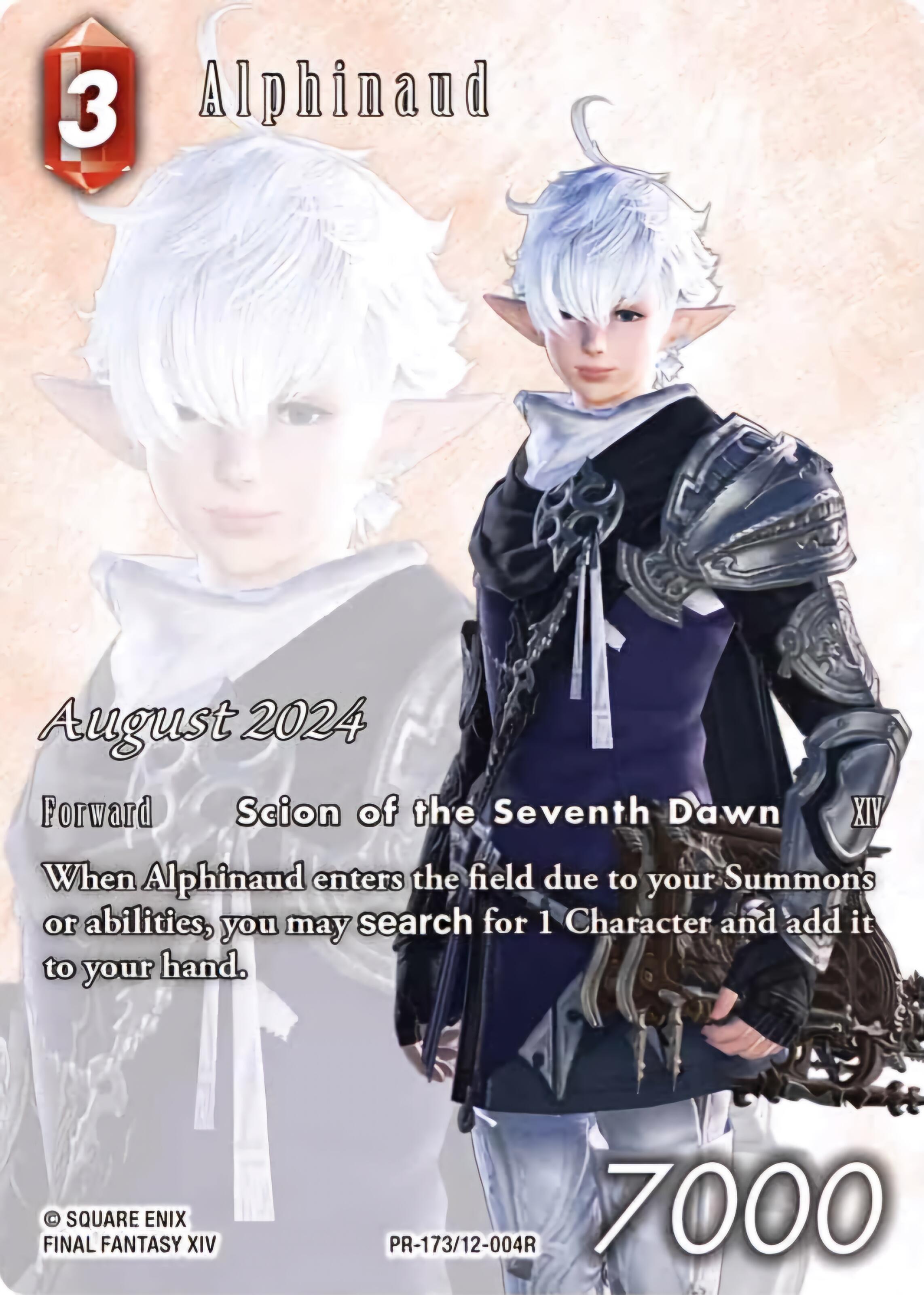 Alphinaud [Promo Cards] | Odin's Place