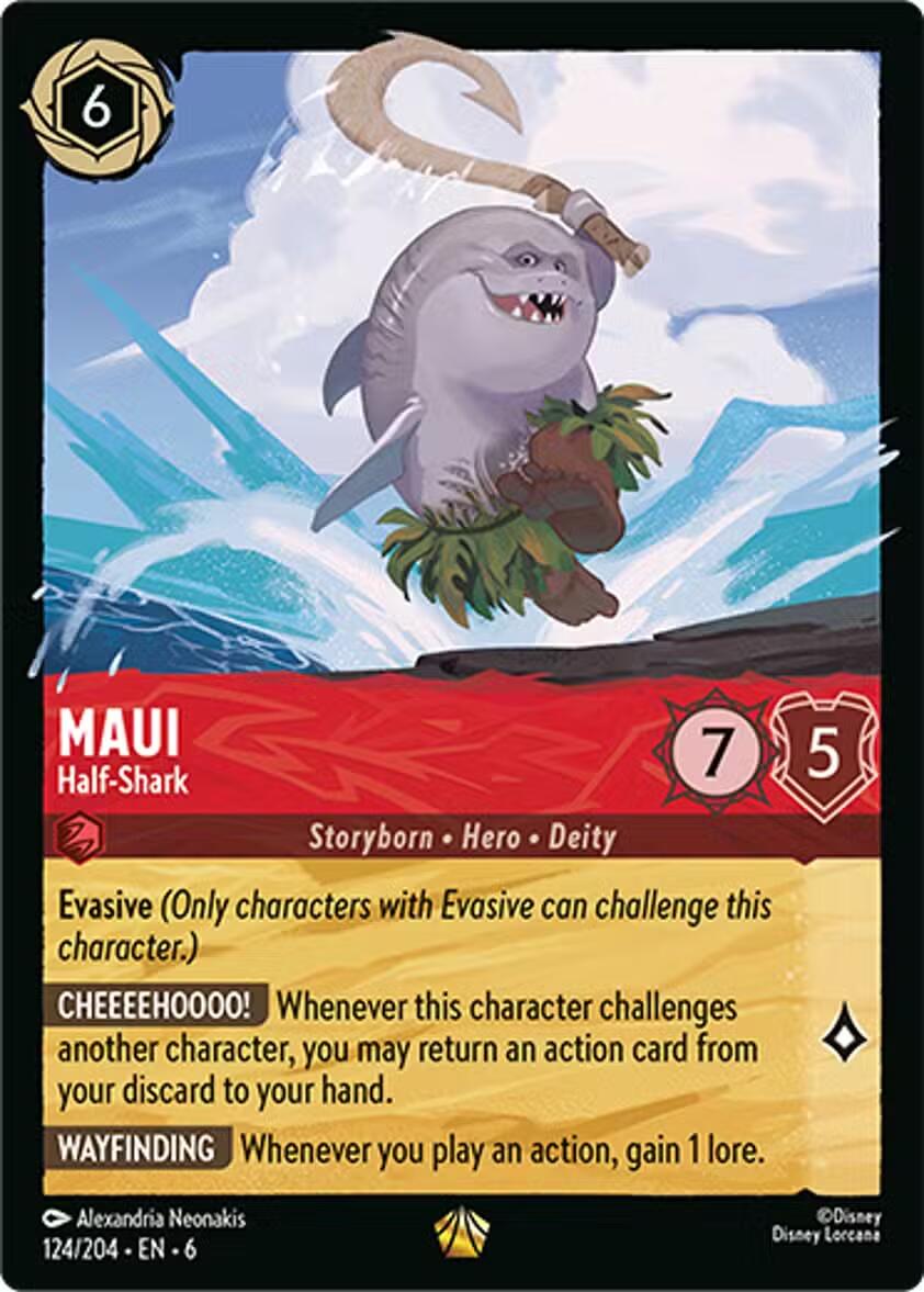 Maui - Half-Shark (124/204) [Azurite Sea] | Odin's Place